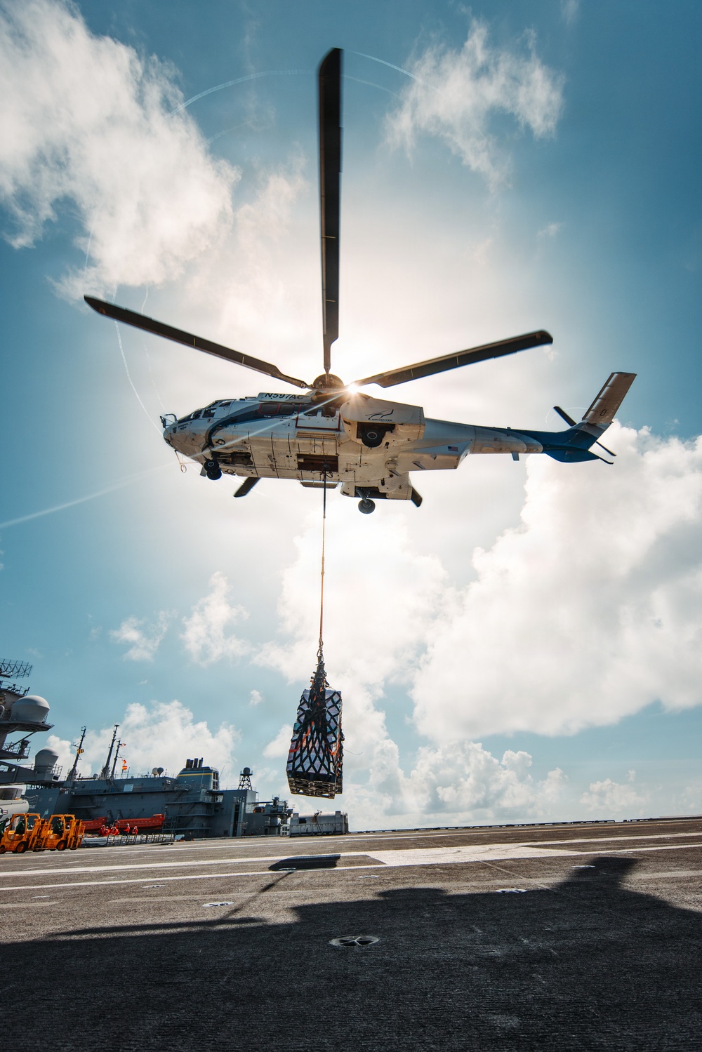 George Washington Conducts Replenishment at Sea