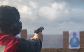 The 31st MEU Conducts a Gun Shoot