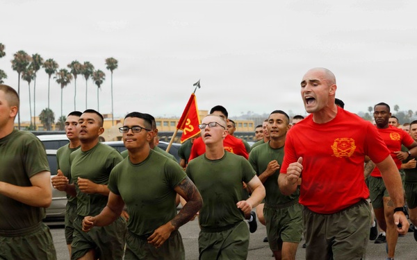 Bravo Company Motivational Run