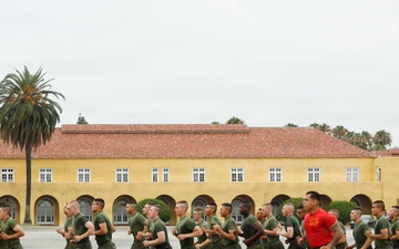 Bravo Company Motivational Run