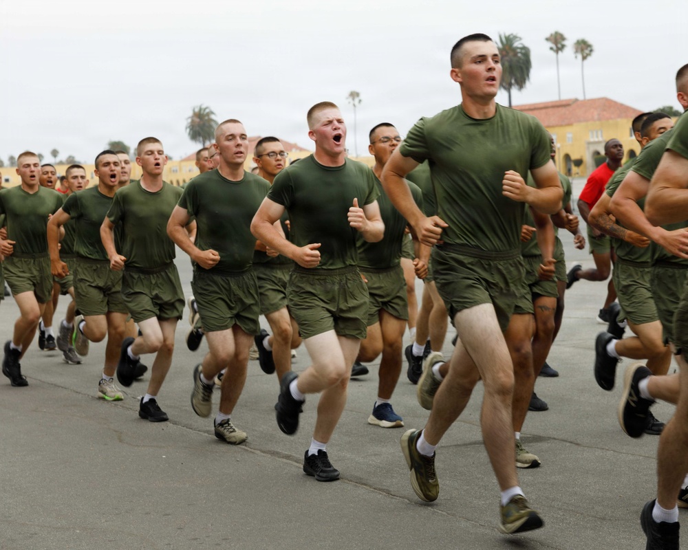 Bravo Company Motivational Run