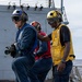 USS Mustin conducts aircraft firefighting drill