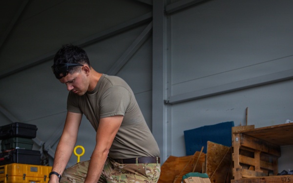 1st Infantry Division Aviation Soldiers Conduct Aerial Gunnery in Latvia