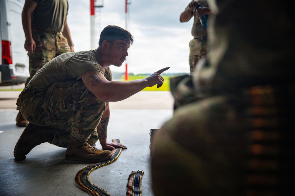 1st Infantry Division Aviation Soldiers Conduct Aerial Gunnery in Latvia