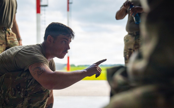 1st Infantry Division Aviation Soldiers Conduct Aerial Gunnery in Latvia