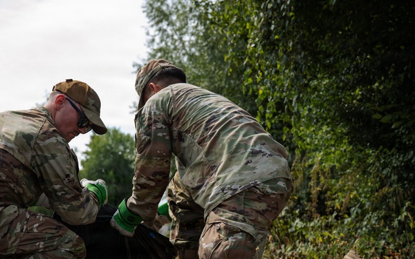 786th CES Airmen teamwork drives Ramstein’s beautification efforts
