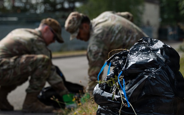 786th CES Airmen teamwork drives Ramstein’s beautification efforts