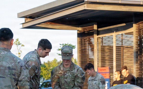 41st Field Artillery Brigade conducts a ruck in preparation for NWIC