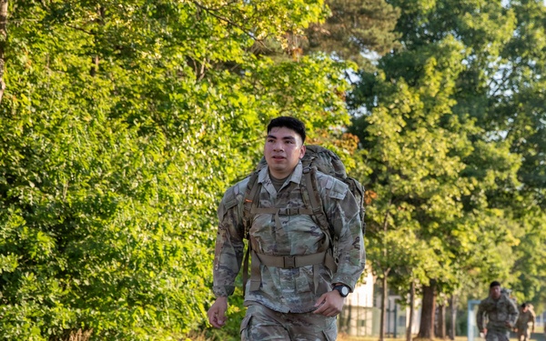 41st Field Artillery Brigade conducts a ruck in preparation for NWIC