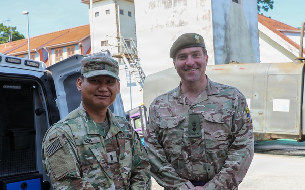 U.S. Army, allied military police officers strengthen community ties in Estonia