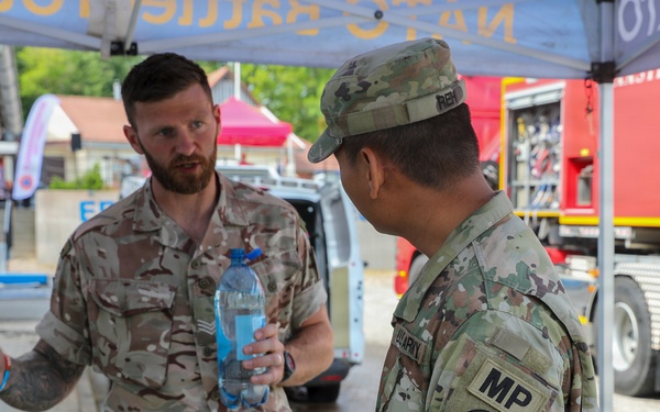 U.S. Army, allied military police officers strengthen community ties in Estonia