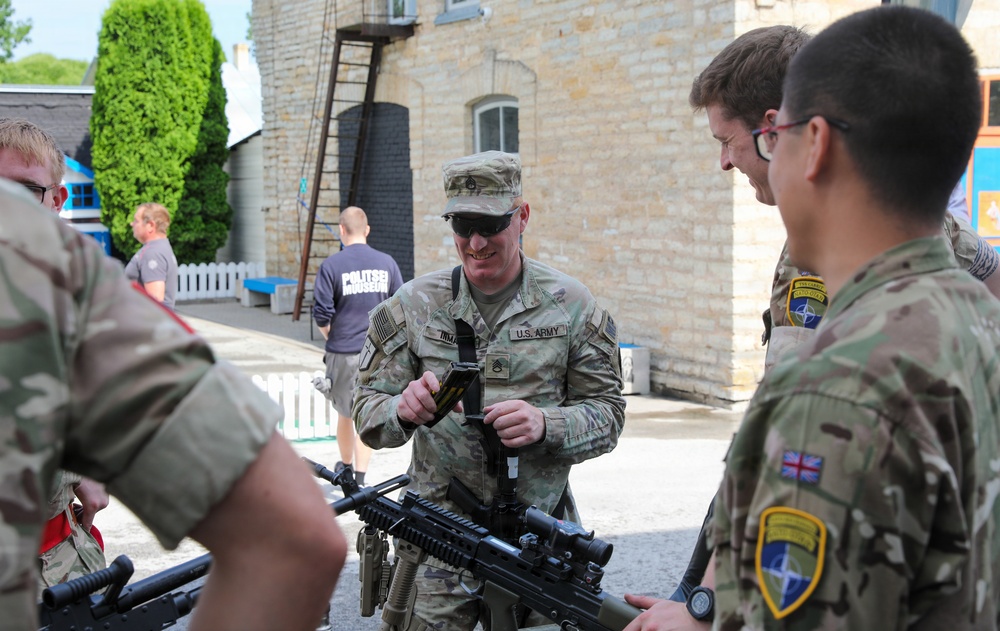 U.S. Army, allied military police officers strengthen community ties in Estonia