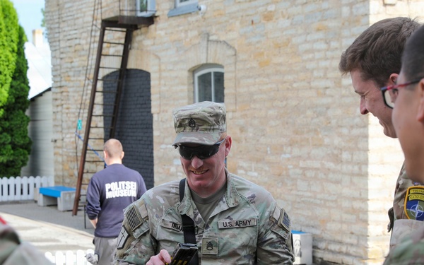 U.S. Army, allied military police officers strengthen community ties in Estonia