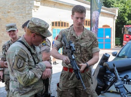 U.S. Army, allied military police officers strengthen community ties in Estonia