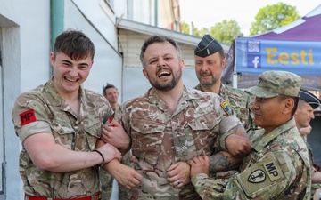 U.S. Army, allied military police officers strengthen community ties in Estonia