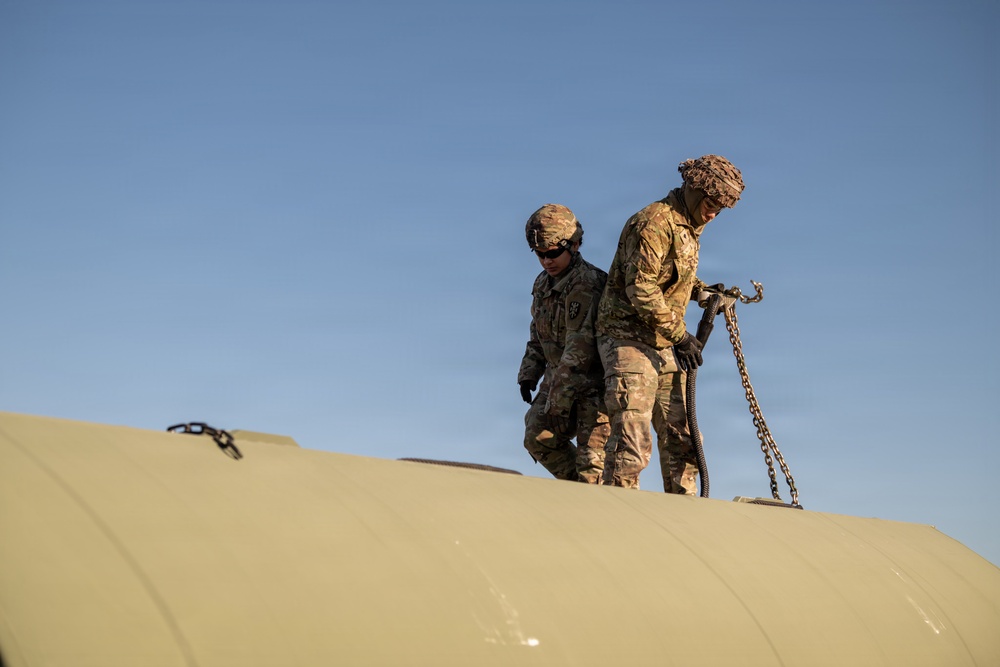 809th MRBC and 12th CAB conduct sling load and rafting operations