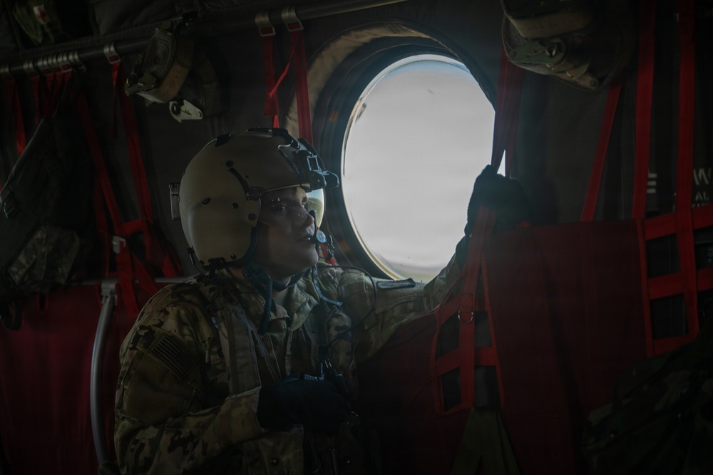 809th MRBC and 12th CAB conduct sling load and rafting operations
