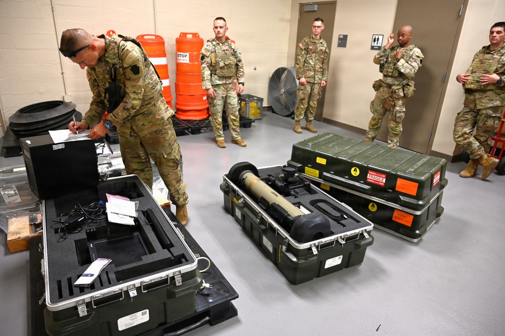 1st Battalion, 111th Infantry Regiment Javelin and Stinger Trainer Issue at JB MDL