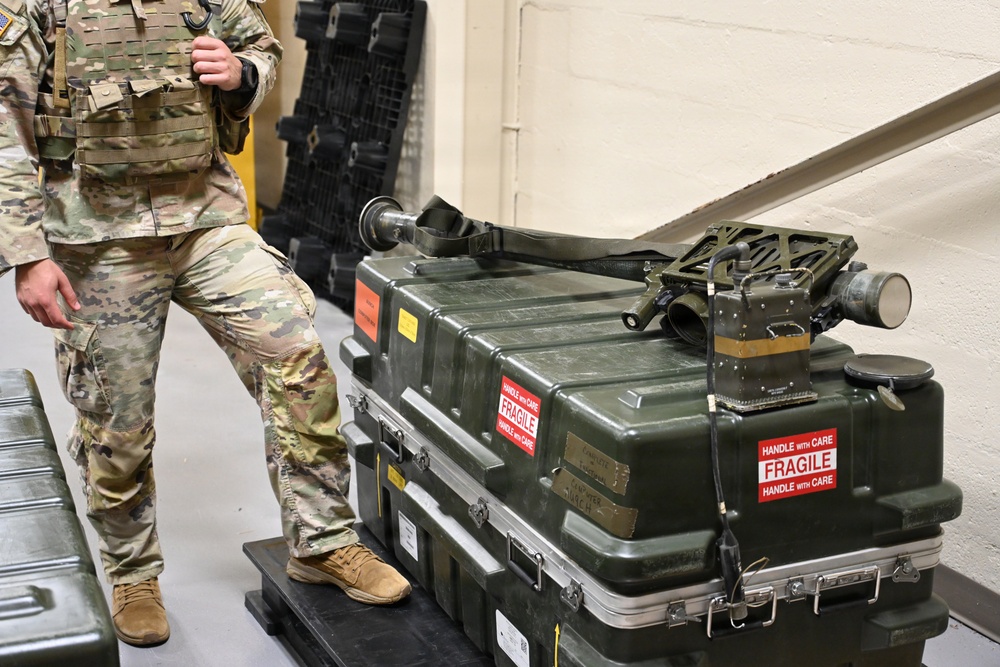 Stinger Trainer Systems Secured for Transport at JB MDL