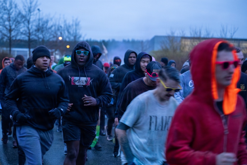 Tower Barracks community participates in 2026 Awareness Color Run