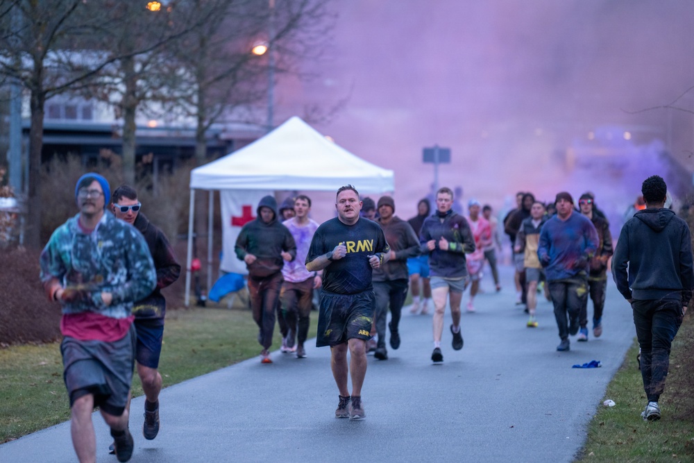 Tower Barracks community participates in 2026 Awareness Color Run