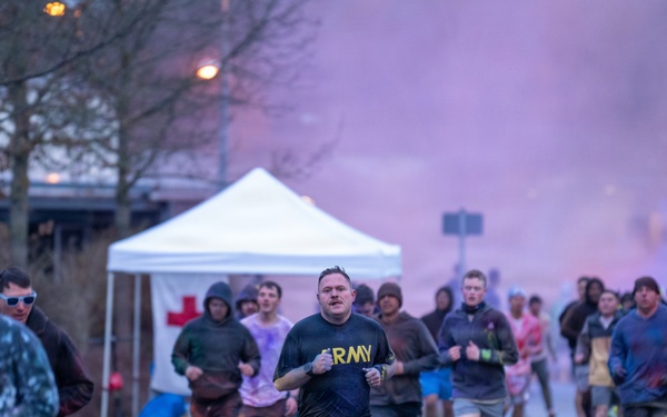 Tower Barracks community participates in 2026 Awareness Color Run