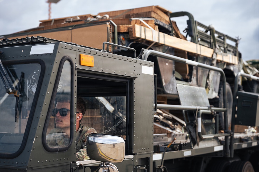 37th AS conducts heavy equipment cargo airdrops over Germany