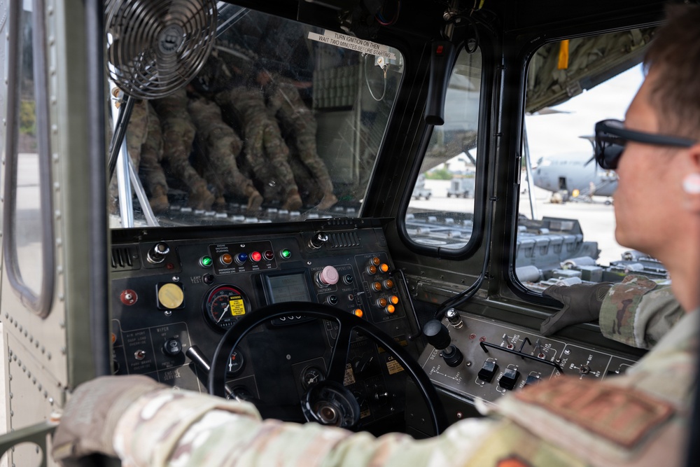 37th AS conducts heavy equipment cargo airdrops over Germany