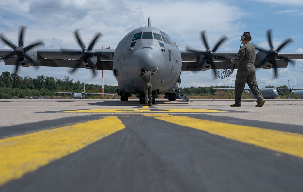 37th AS conducts heavy equipment cargo airdrops over Germany