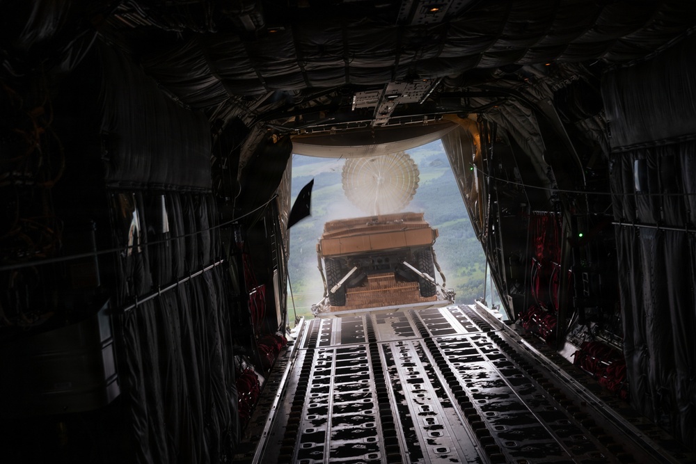 37th AS conducts heavy equipment cargo airdrops over Germany