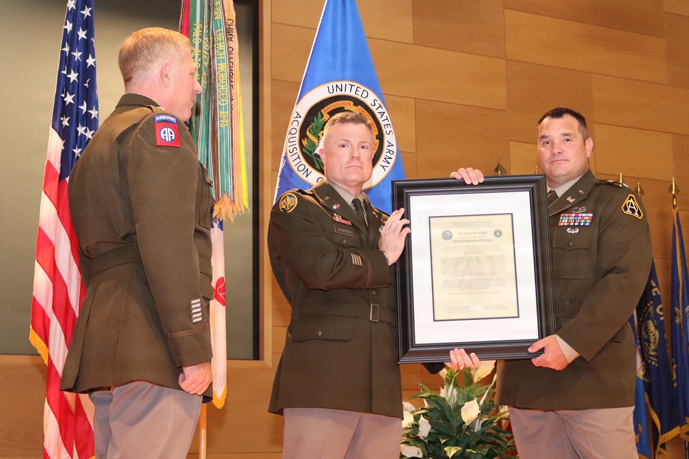 PM EW&amp;C - PdM Tactical Spectrum Warfare Transfers Leadership and Celebrates Retirement