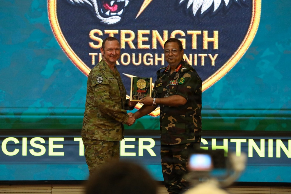 U.S. and Bangladesh begin Tiger Lightning with Opening Ceremony