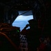 AFSOC MC-130J conducts nighttime air drops