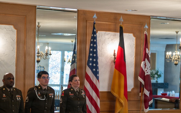 MEDDAC Bavaria NCO induction ceremony