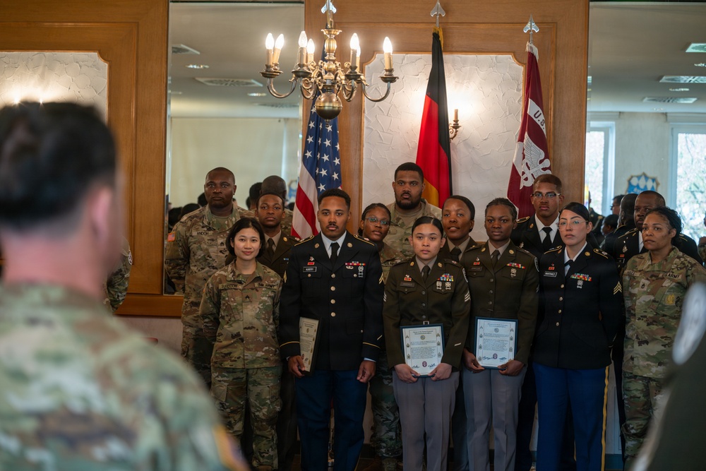 MEDDAC Bavaria NCO induction ceremony