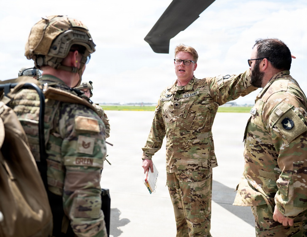 133rd Security Forces Airmen Train with Army Aviation
