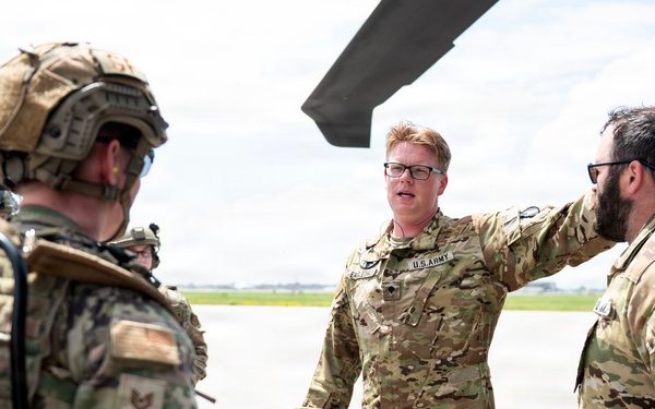 133rd Security Forces Airmen Train with Army Aviation