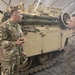 Gunner NCOs receive RFCT coins from CSM Jeremiah A. Enfield on behalf of COL Richard A. Montcalm
