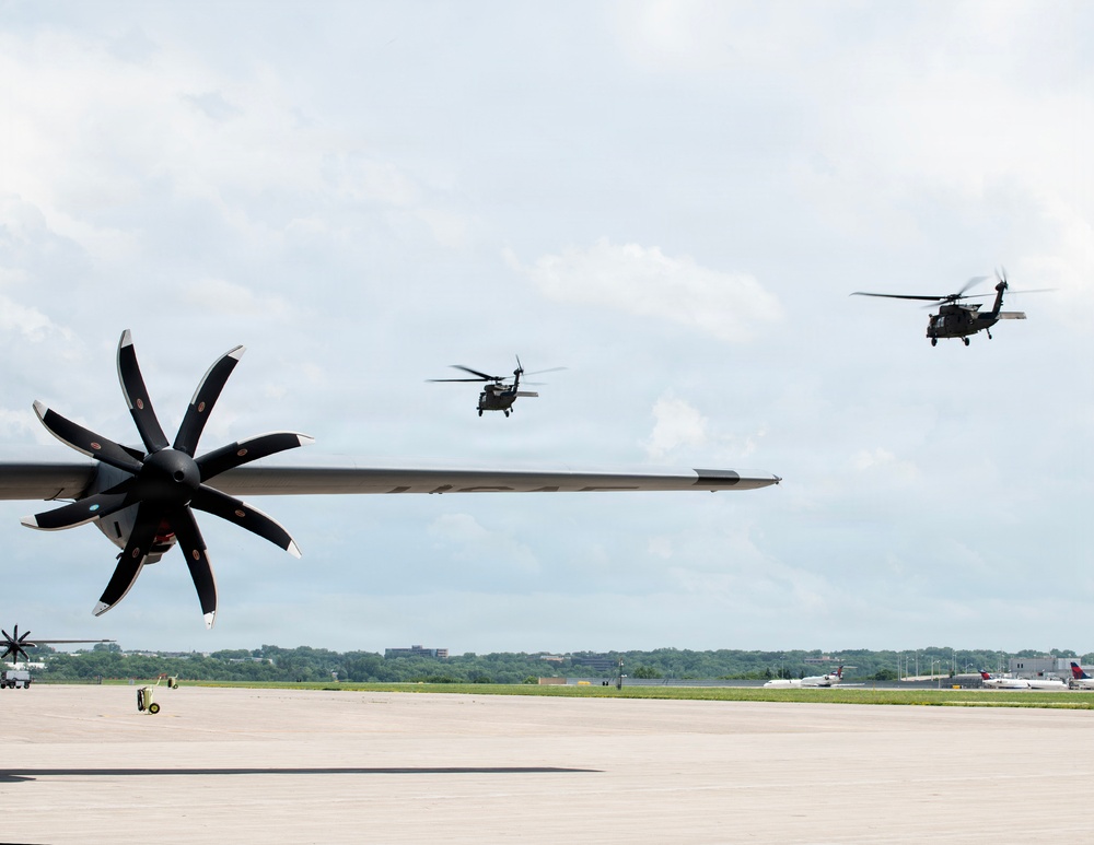 133rd Security Forces Airmen Train with Army Aviation