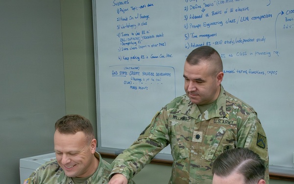 Beyond the basic rifleman: CGSC's newest elective creates AI sharpshooters