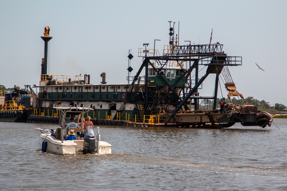 U.S. Army Corps of Engineers Conducts Vital Maintenance Dredging in Georgetown Harbor, Restoring Navigation and Bolstering Local Economy