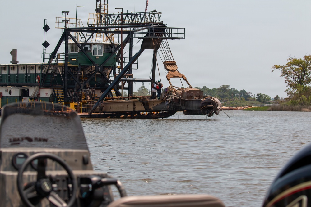 U.S. Army Corps of Engineers Conducts Vital Maintenance Dredging in Georgetown Harbor, Restoring Navigation and Bolstering Local Economy