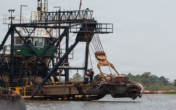 U.S. Army Corps of Engineers Conducts Vital Maintenance Dredging in Georgetown Harbor, Restoring Navigation and Bolstering Local Economy