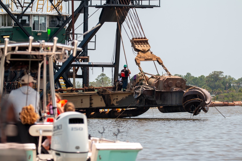 U.S. Army Corps of Engineers Conducts Vital Maintenance Dredging in Georgetown Harbor, Restoring Navigation and Bolstering Local Economy
