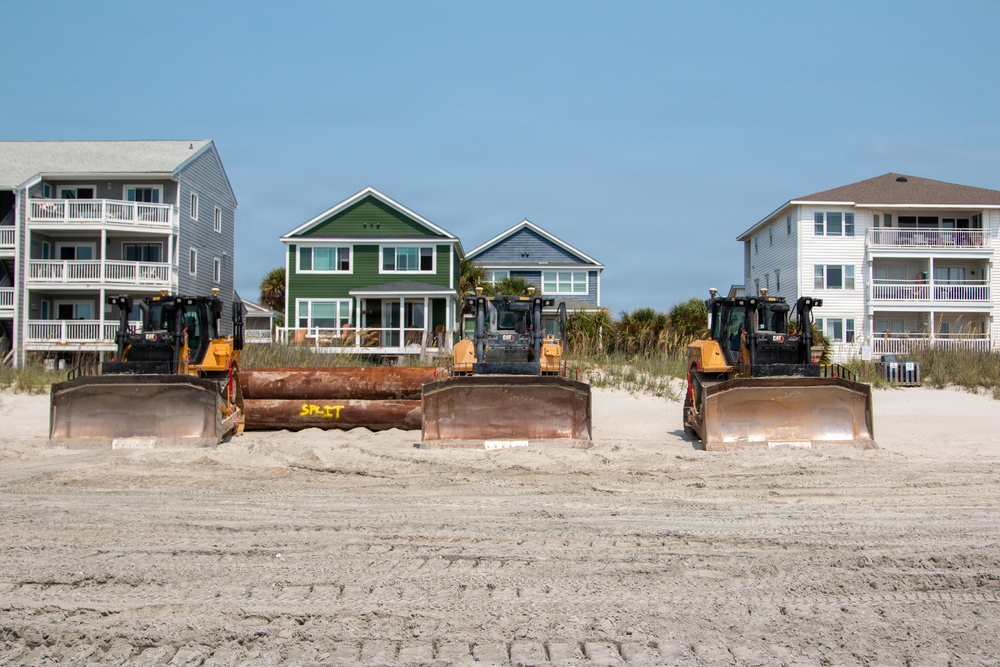 Final Phase of Grand Strand Renourishment Underway in Surfside Beach