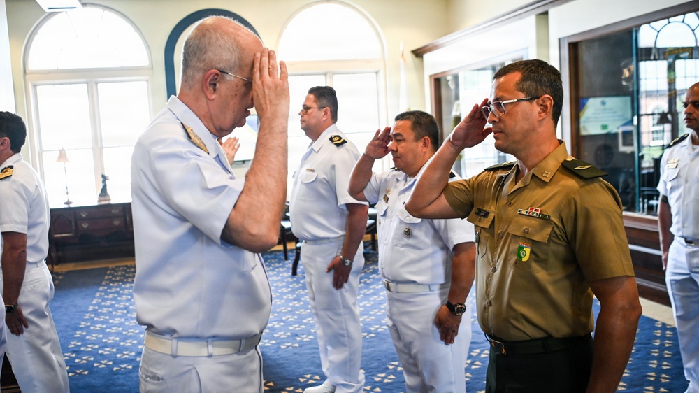 Brazilian Joint Staff Chief Visits Inter-American Defense College