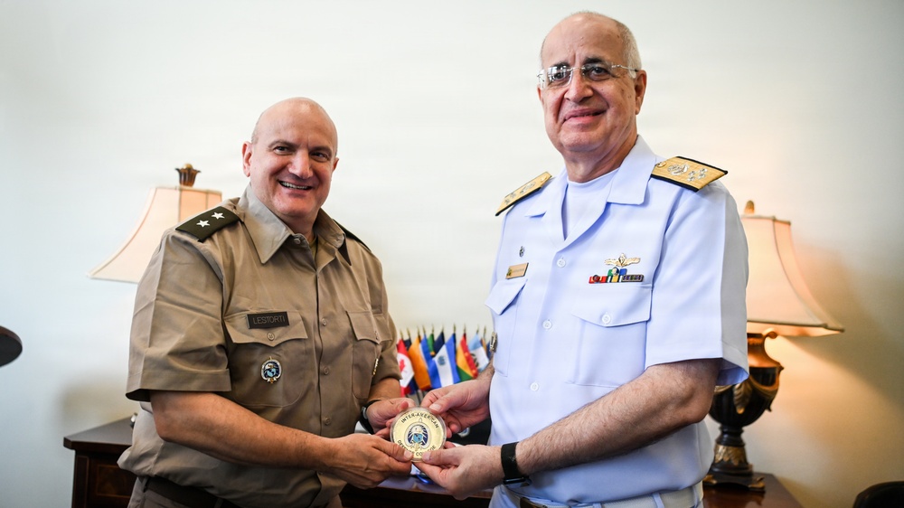 Brazilian Joint Staff Chief Visits Inter-American Defense College