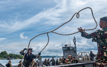 Pacific Partnership 2026 arrives in Indonesia aboard Royal Australian Navy HMAS Choules (L100)