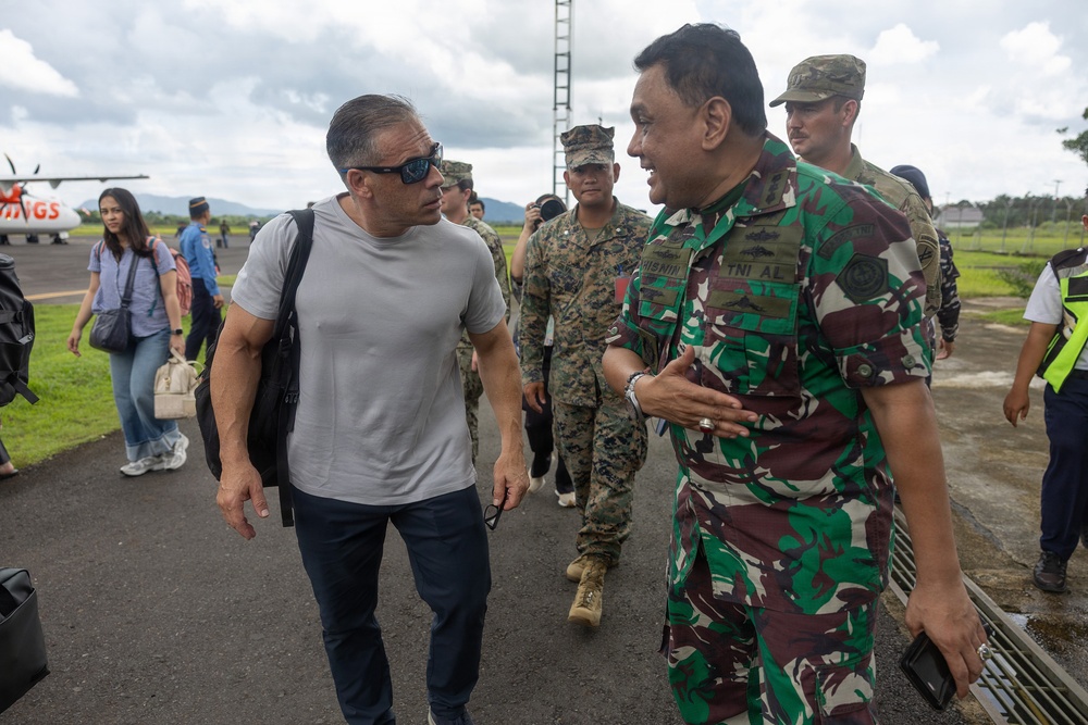 RADM Buzzetti Arrives in Sibolga for Pacific Partnership 2026
