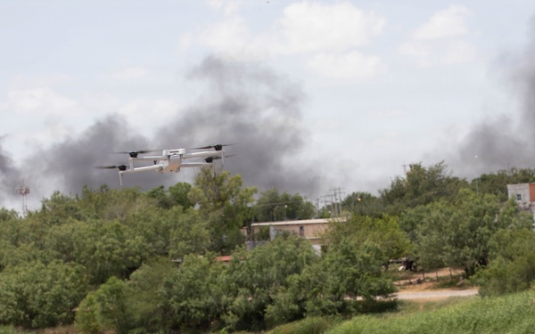 Soldier assigned to JTF-SB uses drone to help secure border